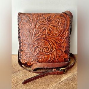 Patricia Nash Leather Crossbody Bag